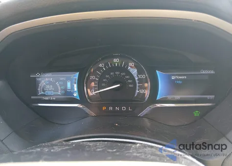 2014 Lincoln Mkz Hybrid z USA, uszkodzony, nr VIN 3LN6L2LUXER810976